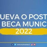 SE ABRE PROCESO DE POSTULACIÓN A LA BECA MUNICIPAL 2022